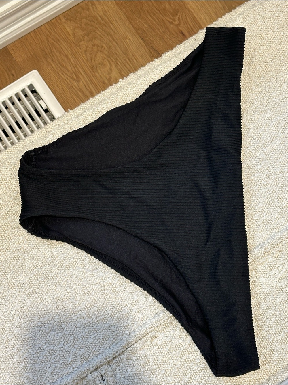 COS Black Ribbed Bikini Brief - Picture 3 of 4